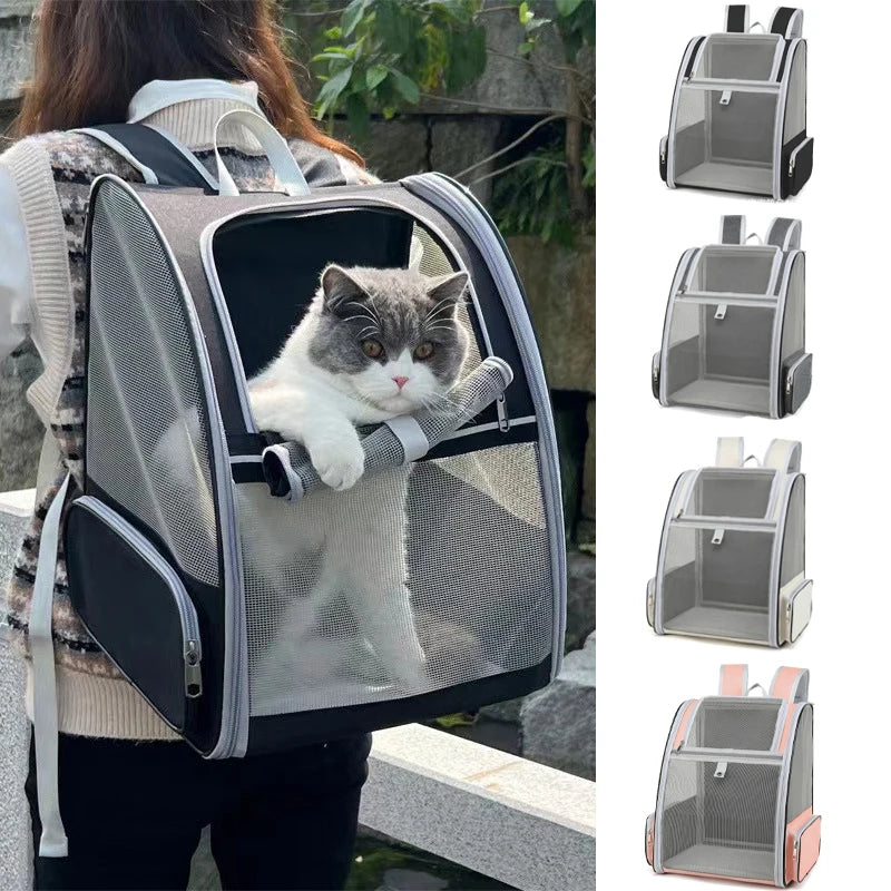Sac à dos de transport pour chien et chat jusqu'à 6 kg – Léger et confortable