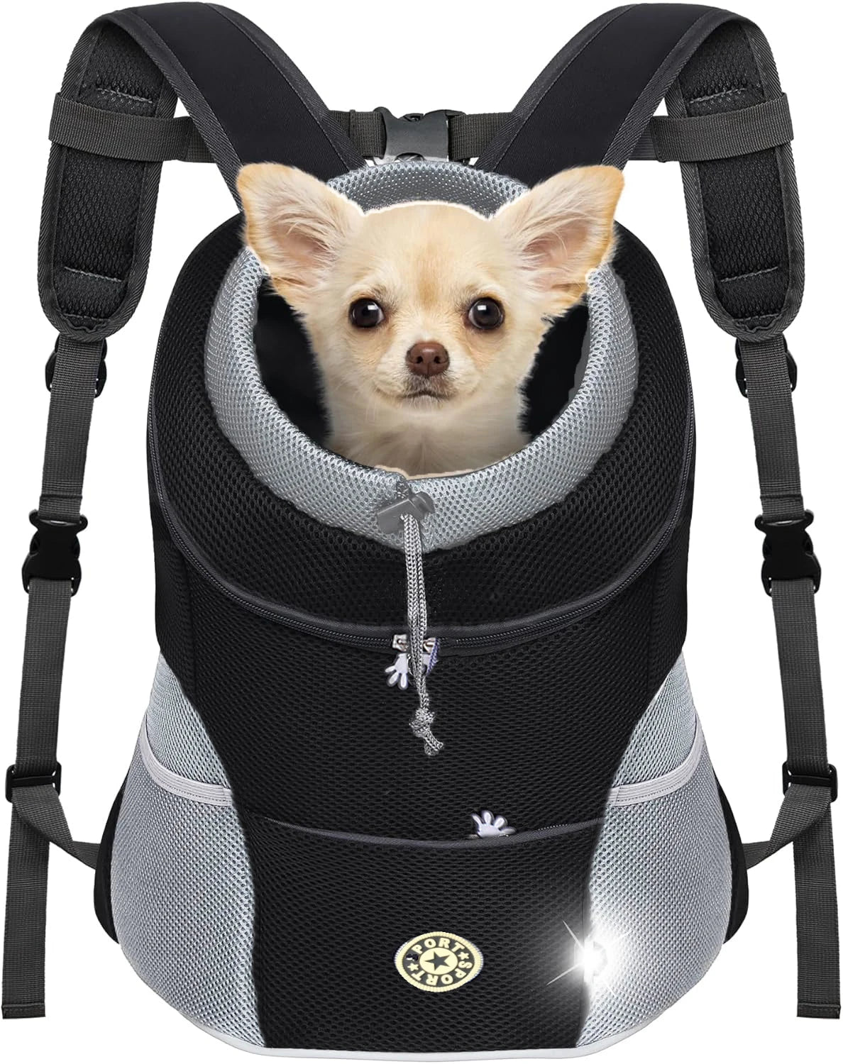 Sac à dos de transport pour chien et chat – Confortable et pratique