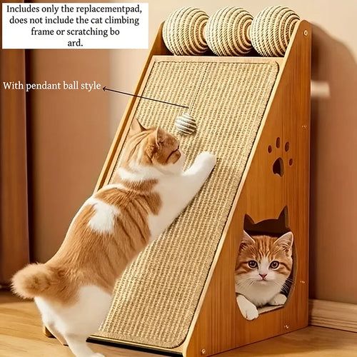 Griffoir en sisal pour chat – Tapis résistant pour l'entretien des griffes
