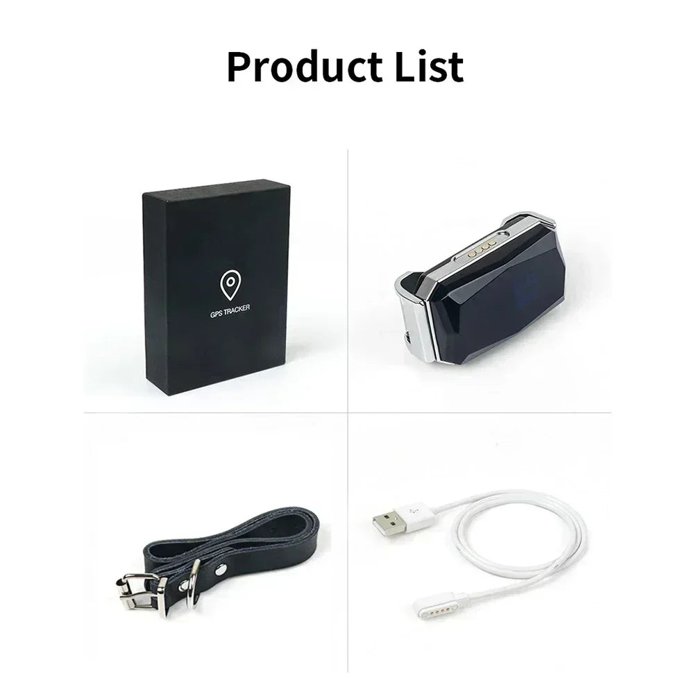 Collier GPS pour chien et chat – Traceur intelligent avec suivi en temps réel