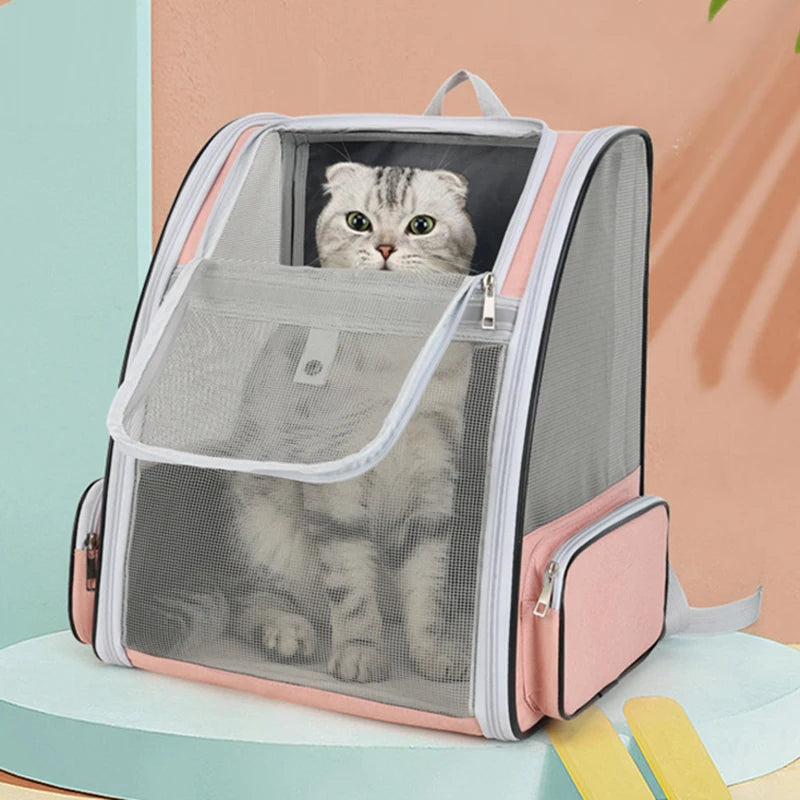 Sac à dos de transport pour chien et chat jusqu'à 6 kg – Léger et confortable